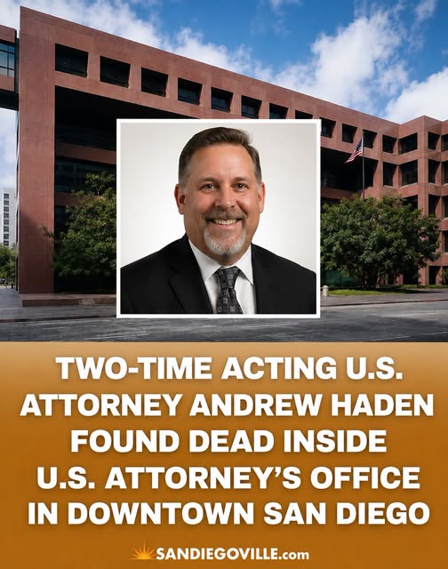 Andrew Haden Suicide, San Diego CA, Death-Obituary Two Time US Acting Attorney Found Dead