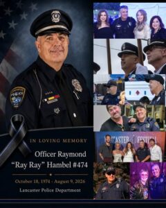 Raymond “Ray Ray” Hambel Death- Lancaster Police Department Mourns The Passing of a Beloved Officer Who Passed Away