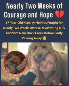 Kensley Holmes Accident, Duck Creek Death 17-Year-Old Dies After Devastating UTV Crash