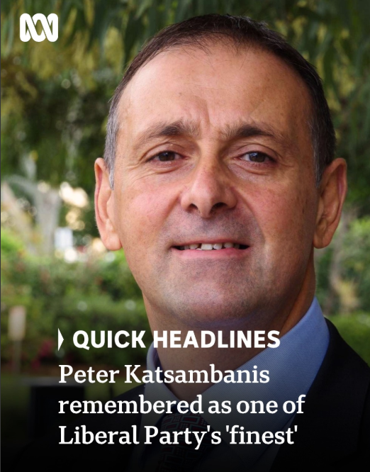 Peter Katsambanis Obituary Former WA Liberal MP Dies at 60
